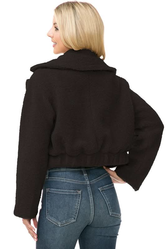 Women's Faux Fur Jacket - Sleekdenim.com