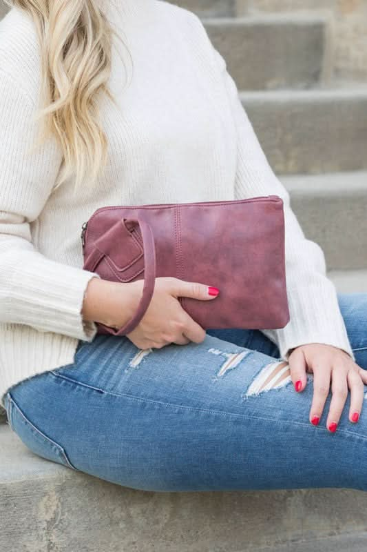 Wristlet Mini Clutch - Sleekdenim.com