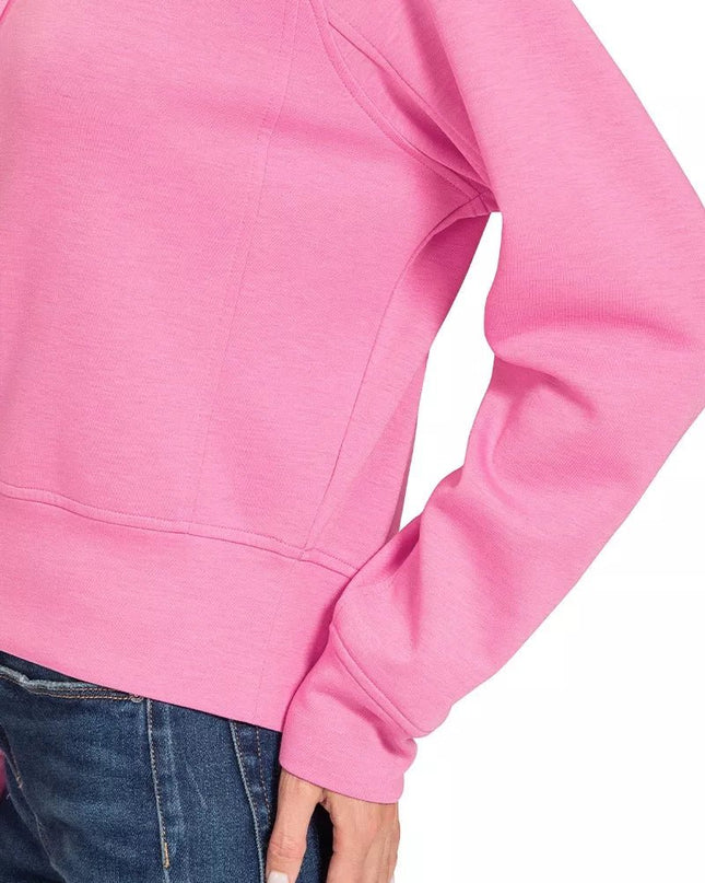 Zenana Drawstring Scuba Hoodie - Sleekdenim.com